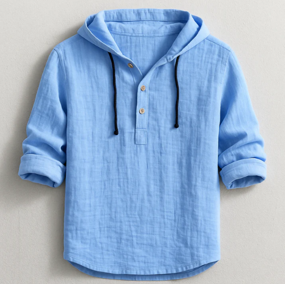 Camicia elegante con cappuccio